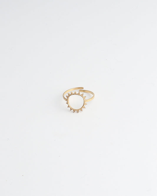 Sweet Sun - Ring - Stainless Steel - Adjustable