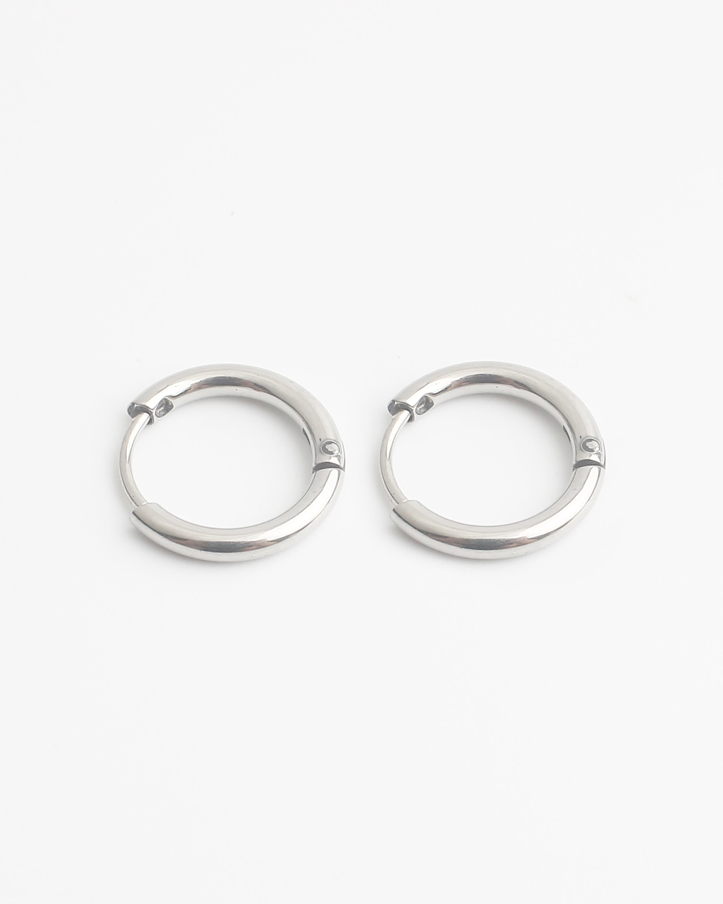 Basic - Boucles d'oreilles - Acier inoxydable