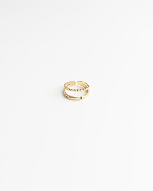 Remi - Ring - Stainless Steel - Adjustable