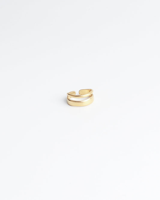 Bailey - Anneau - Acier inoxydable - Ajustable