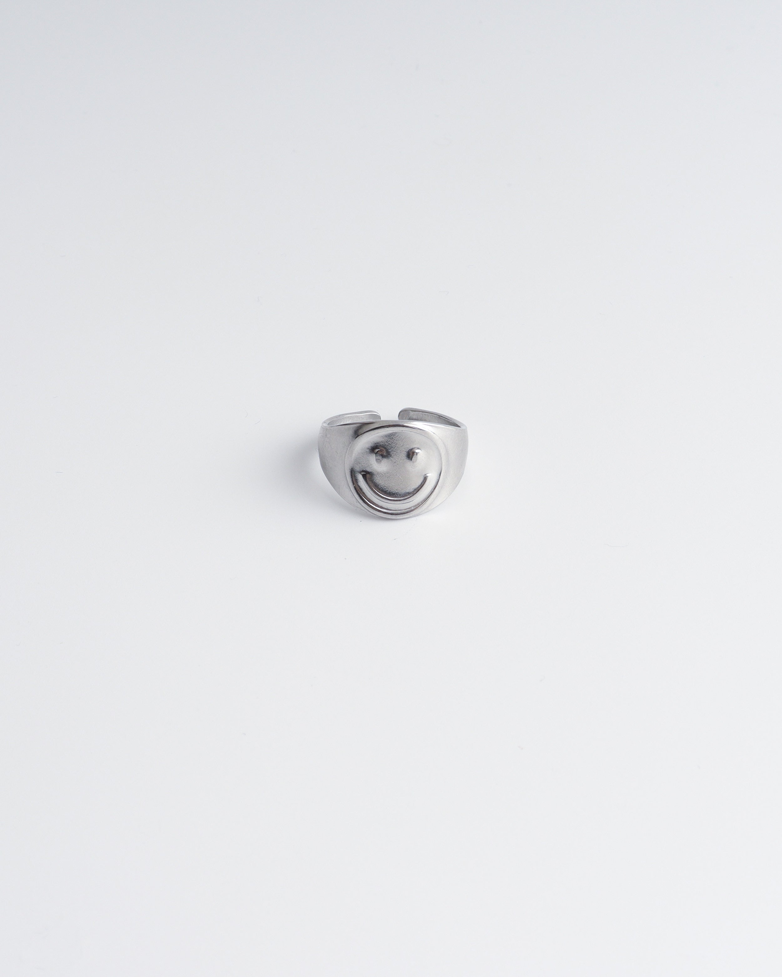 Smiles - Ring - Stainless Steel - Adjustable