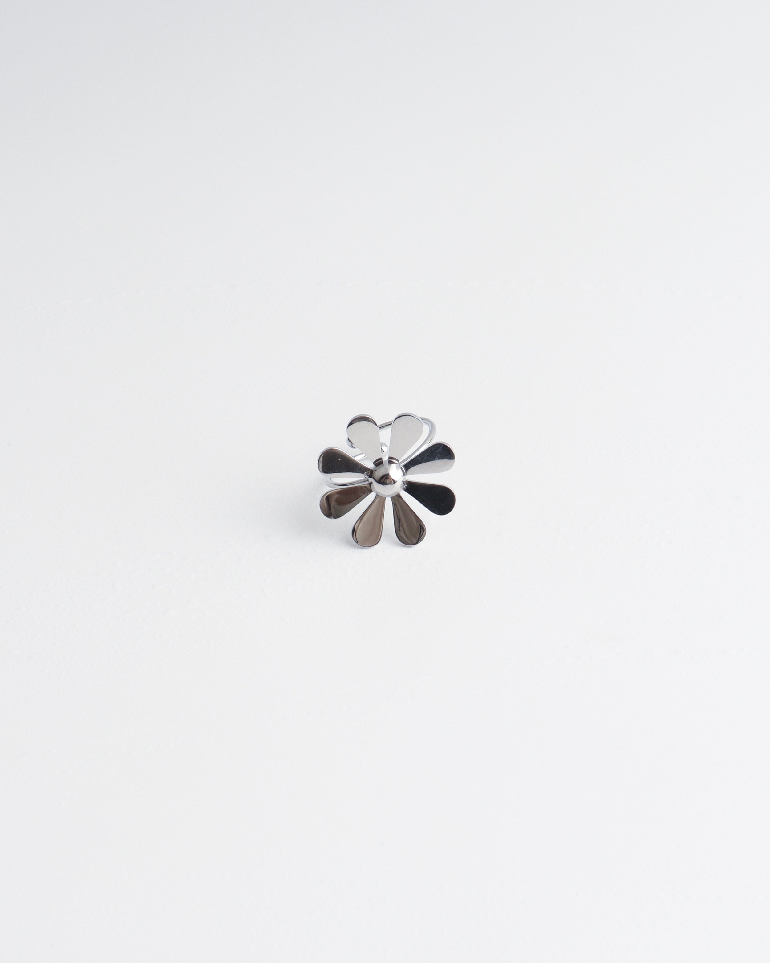 Viola - Ring - Stainless Steel - Adjustable