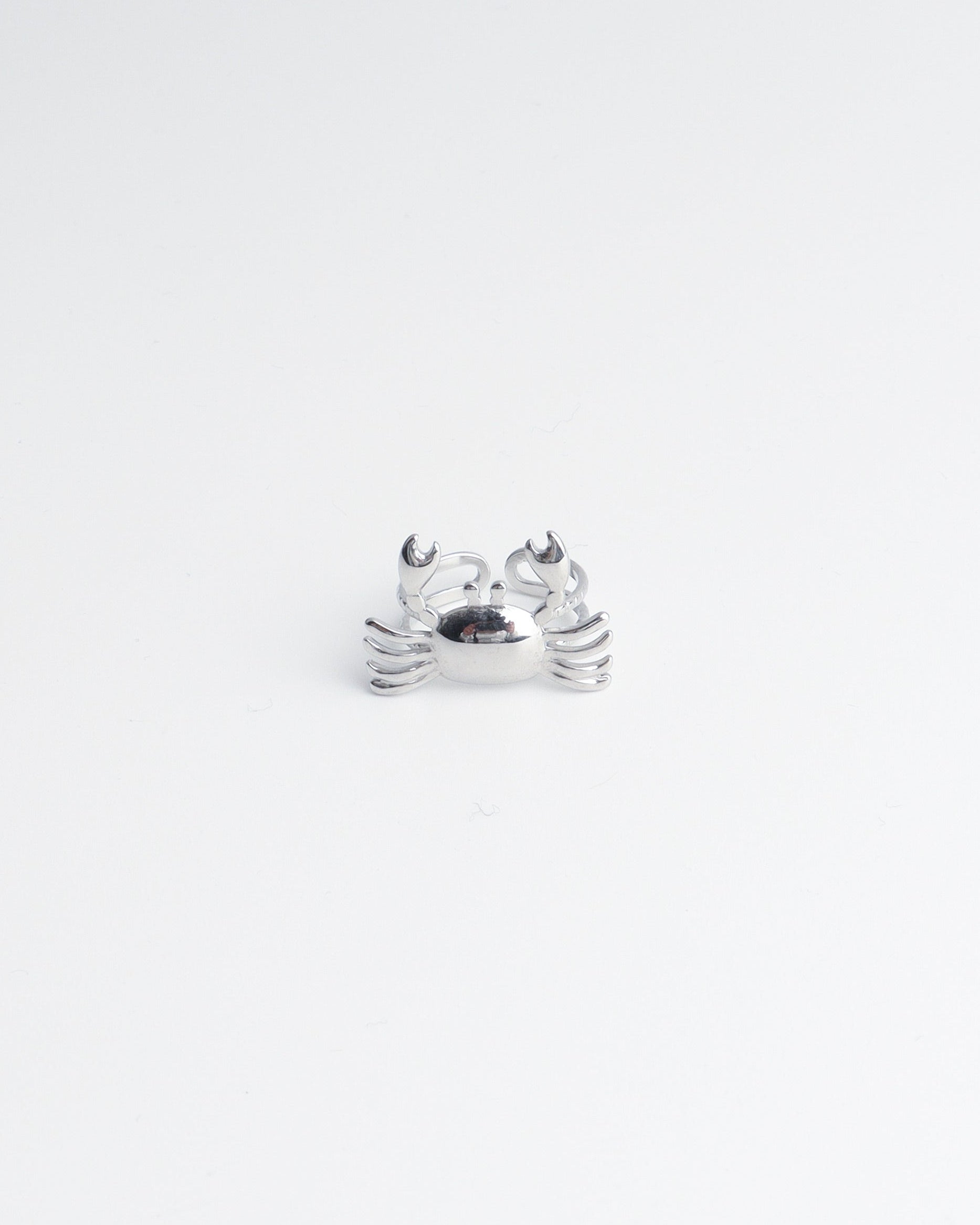 Crabby - Ring - Stainless Steel - Adjustable