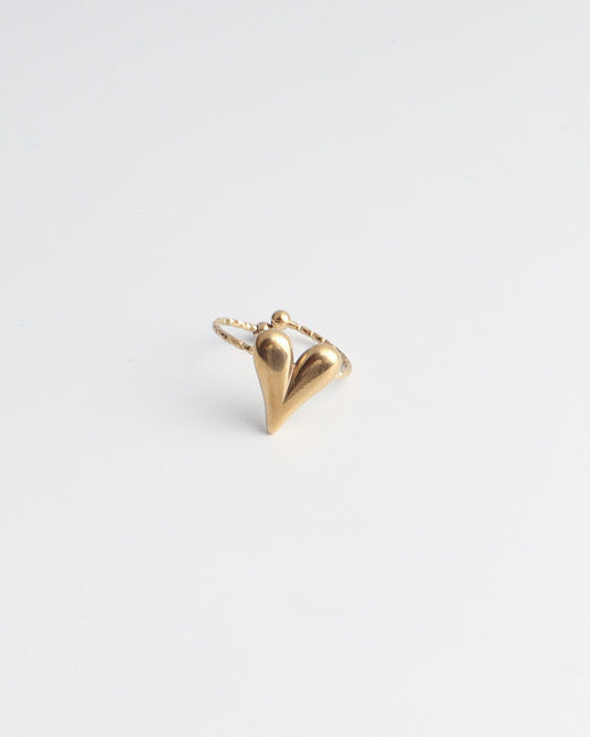 Cariño - Bague - Acier inoxydable - Ajustable