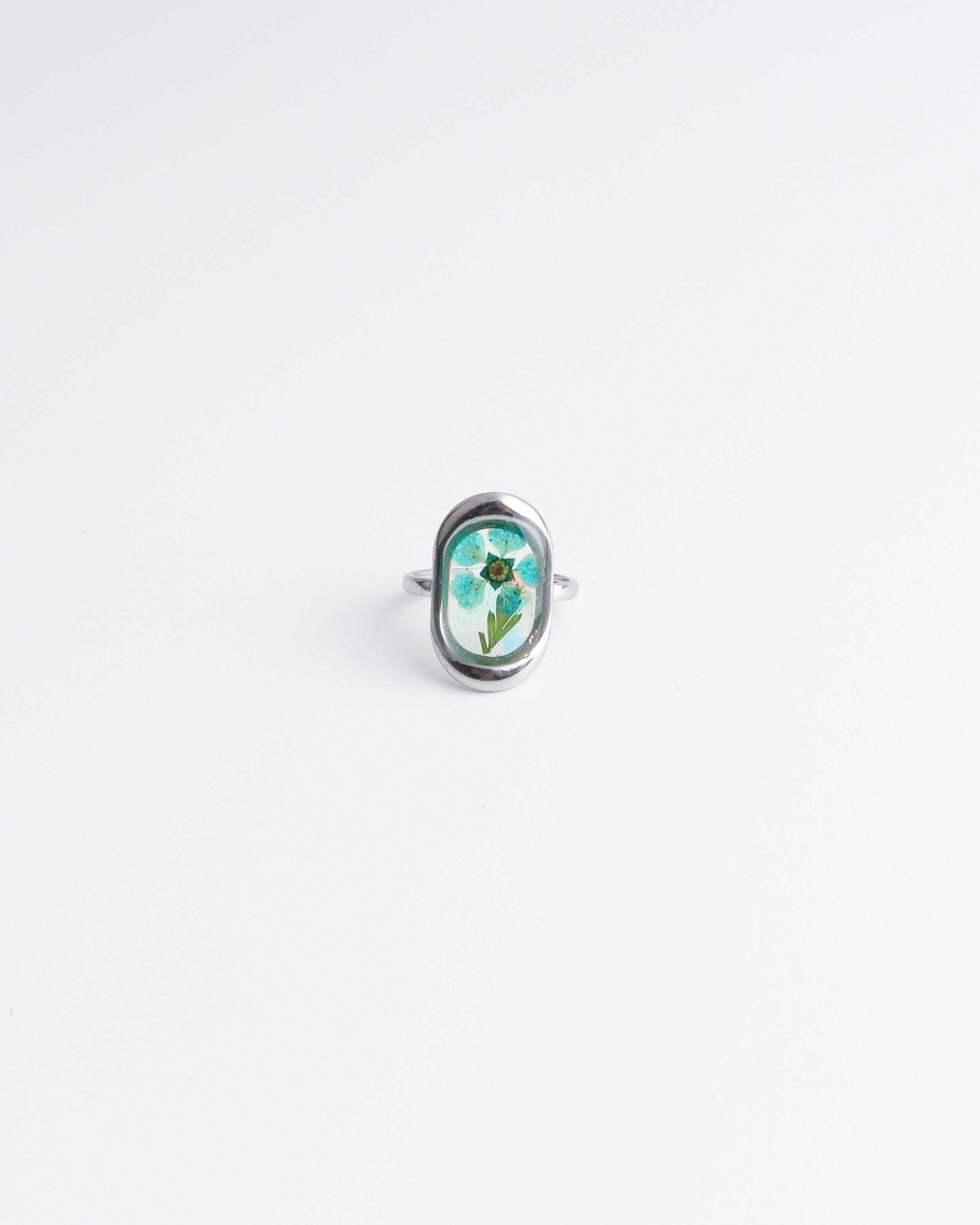 Violet - Anneau - Acier inoxydable - Réglable