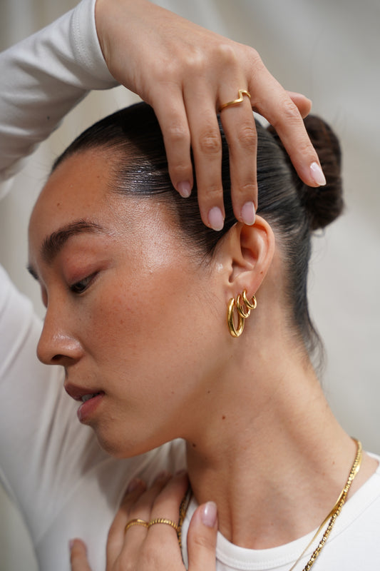 Marilou - Boucles d'oreilles - Acier inoxydable