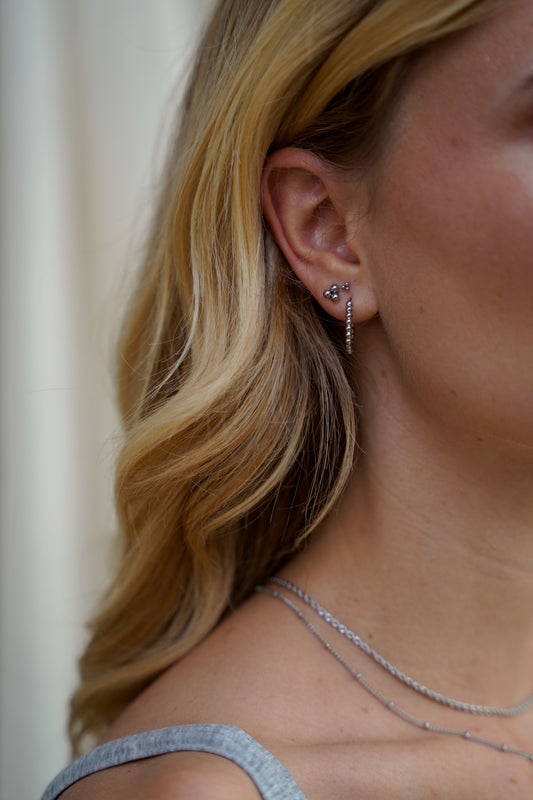Simplicité - Boucles d'oreilles - Boucles d'oreilles - Acier inoxydable
