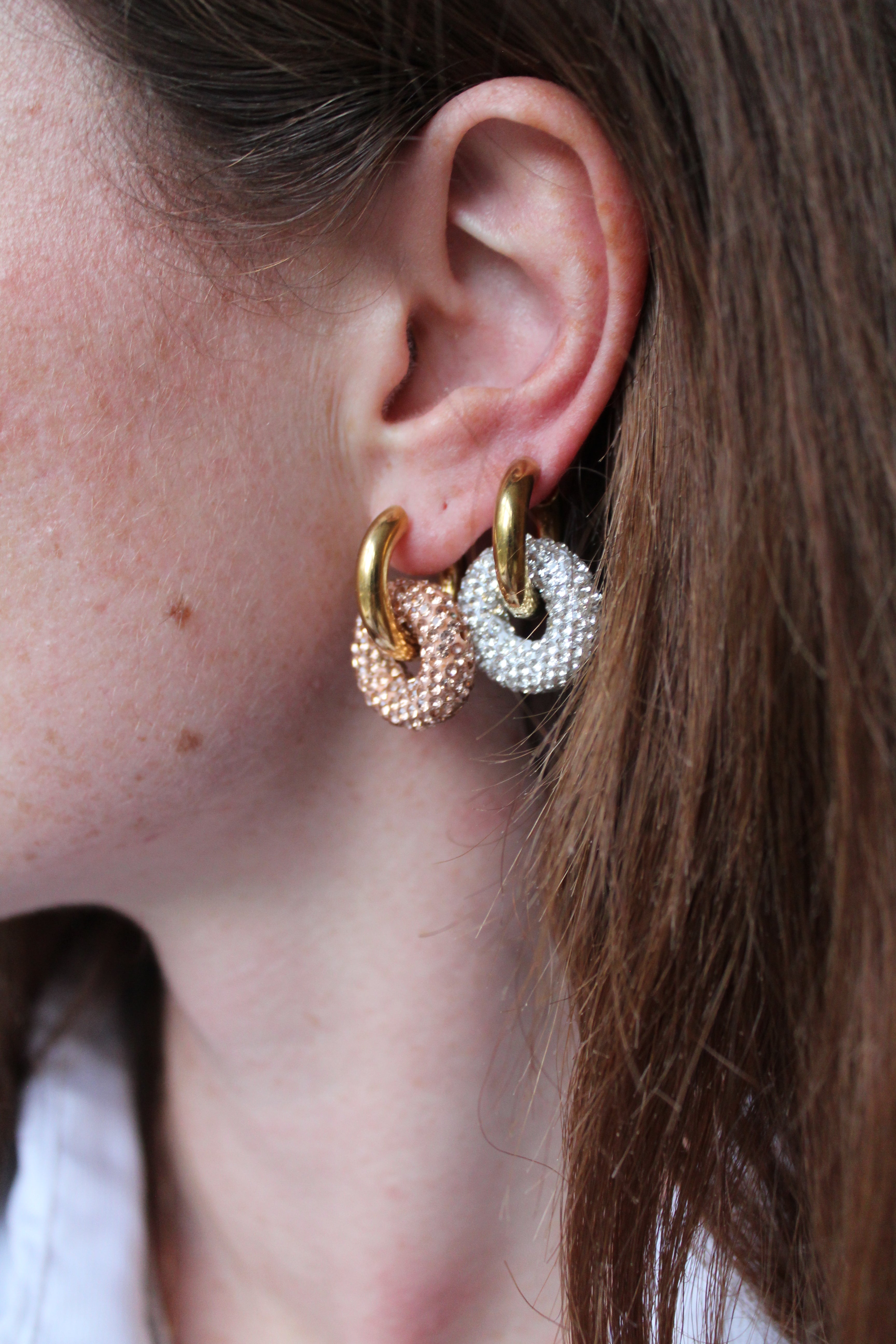 Isadee - Boucles d'oreilles - Acier inoxydable