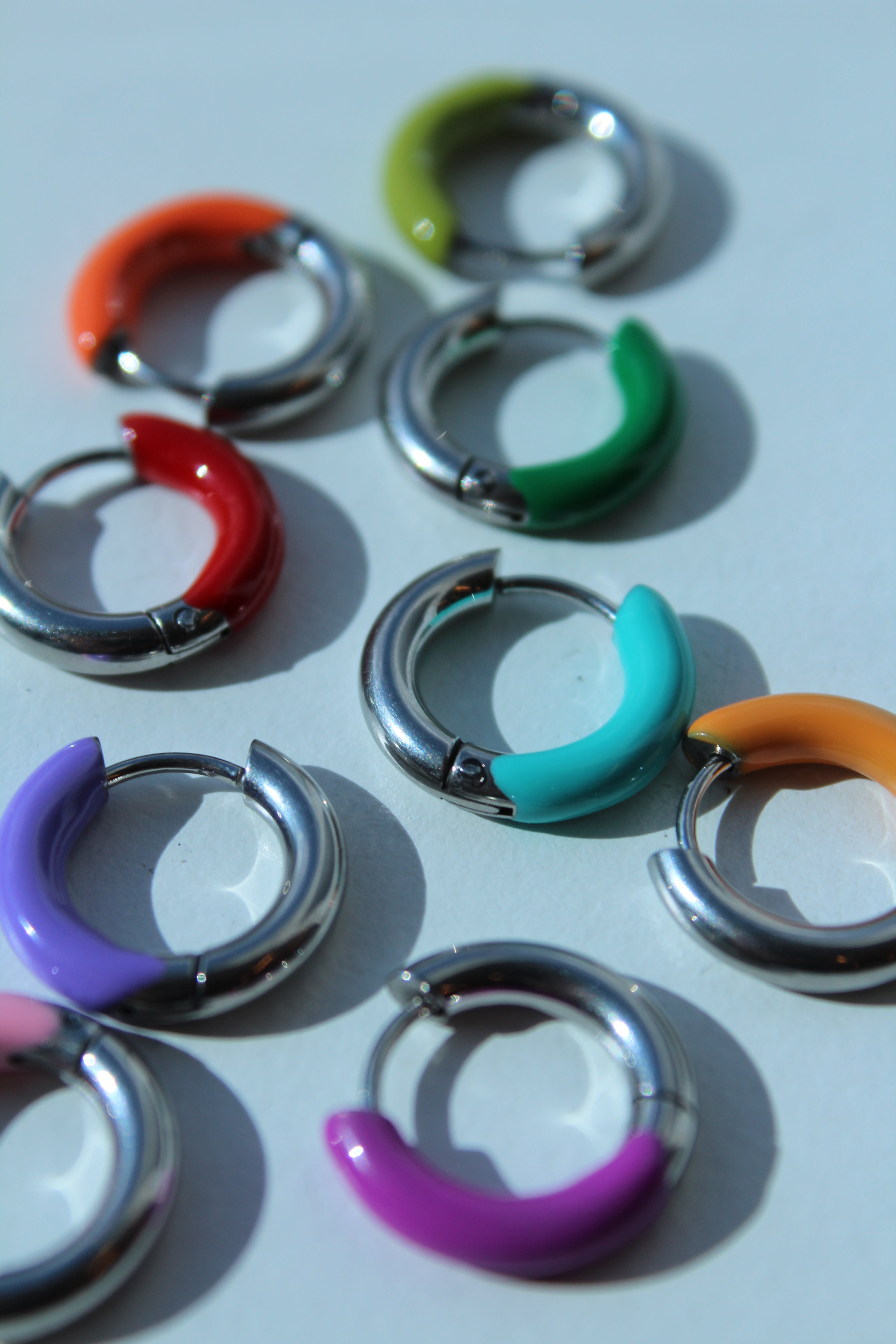 Happy Times - Boucles d'oreilles - Acier inoxydable
