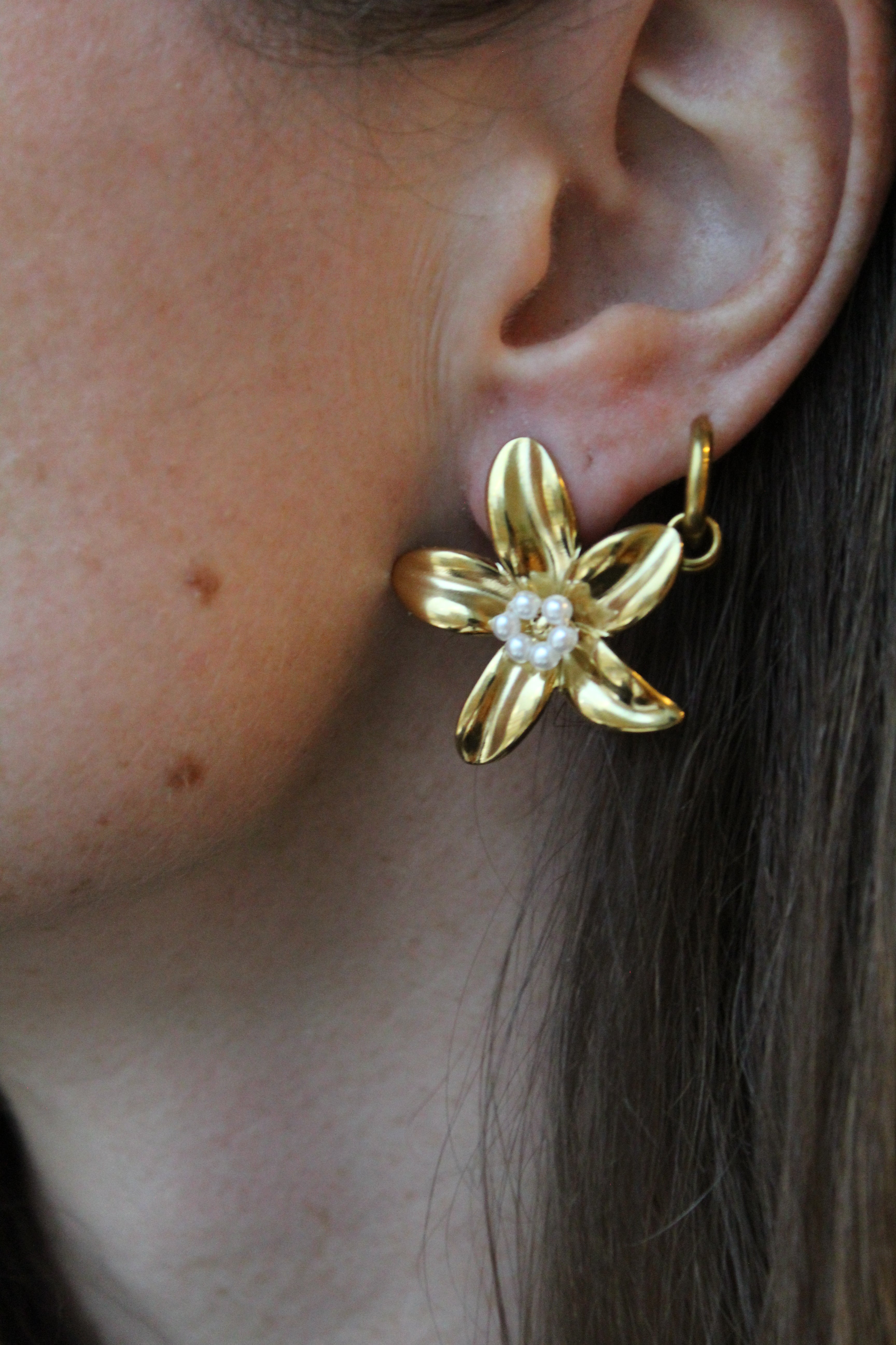 Rue - Boucles d'oreilles - Acier inoxydable