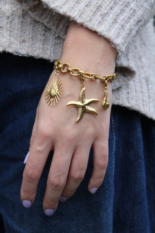 Sunny Times - Charm - Design Your Own - Stainless Steel