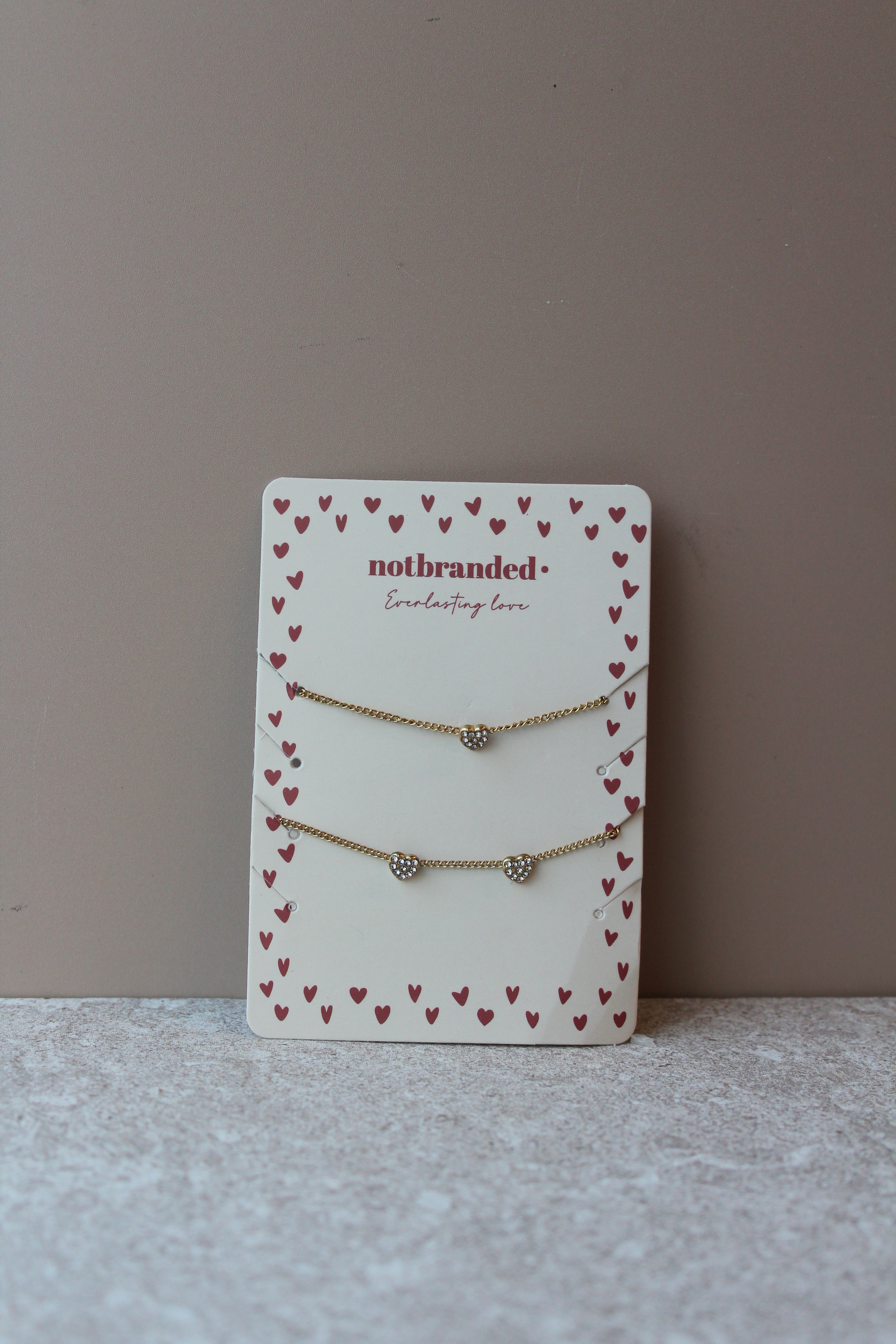 Everlasting love – Set de bracelets (2, 3 ou 4) – Acier inoxydable