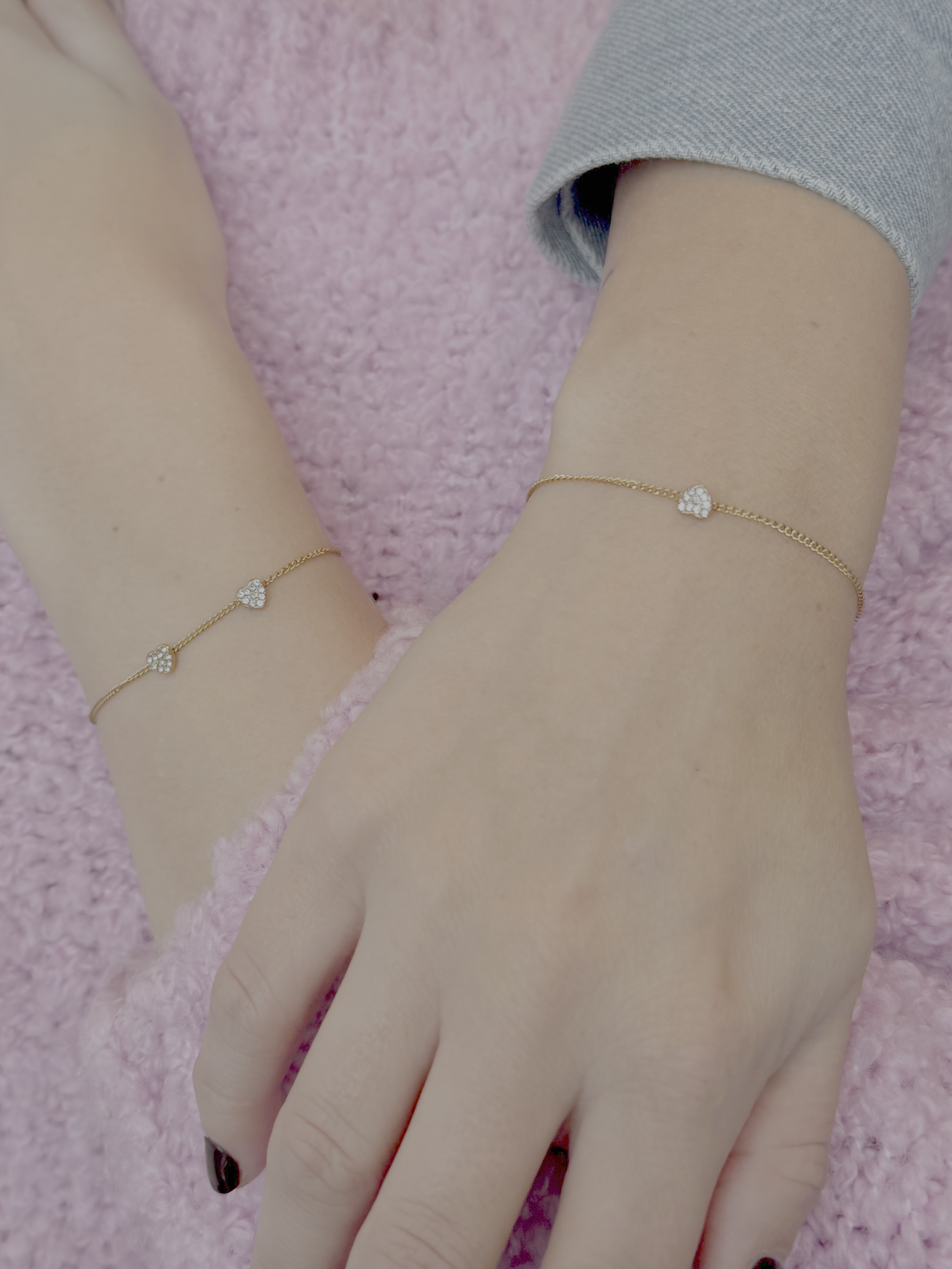 Everlasting love – Set de bracelets (2, 3 ou 4) – Acier inoxydable