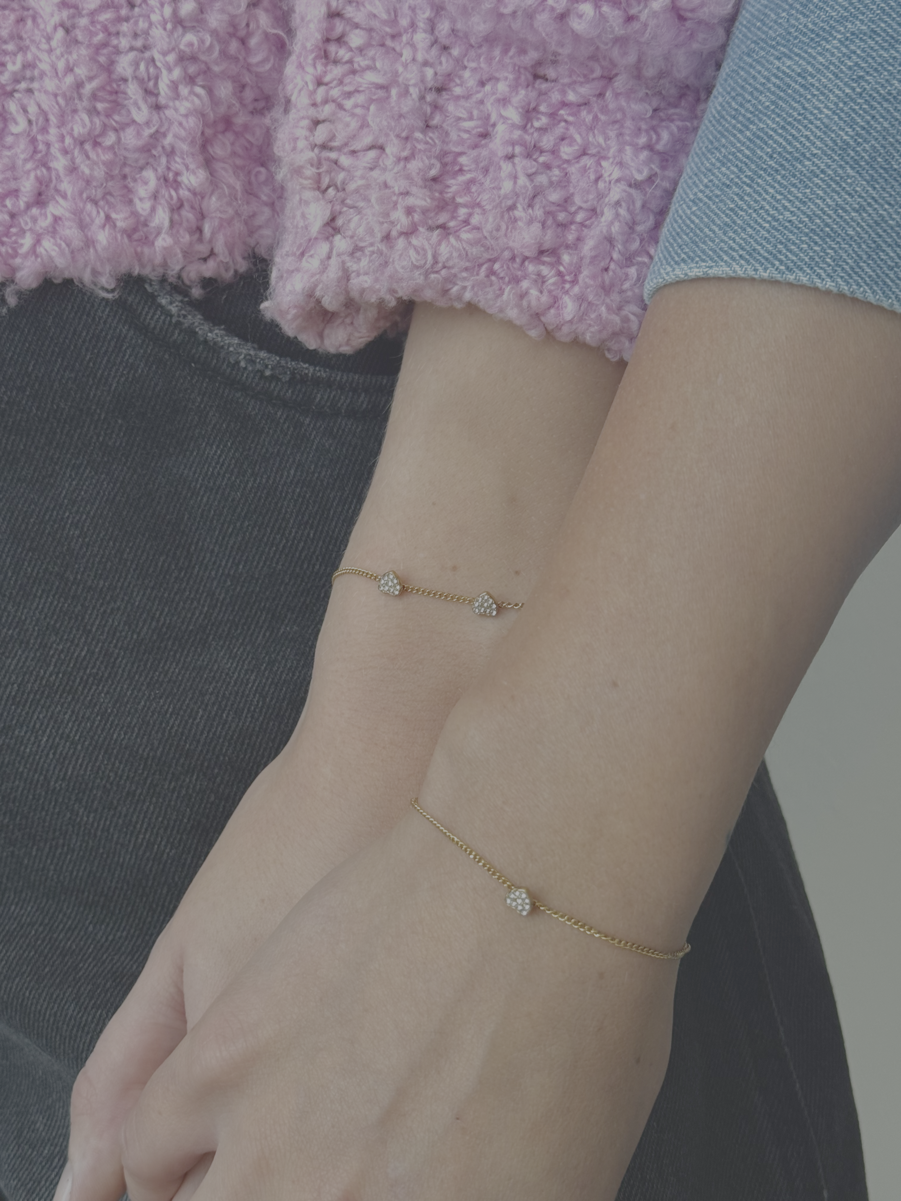 Everlasting love – Set de bracelets (2, 3 ou 4) – Acier inoxydable