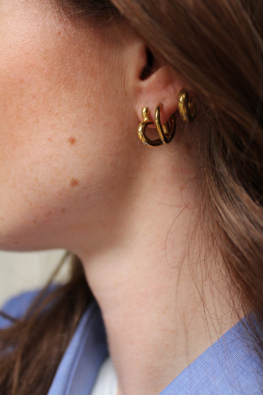Marijn - Boucles d'oreilles - Acier inoxydable