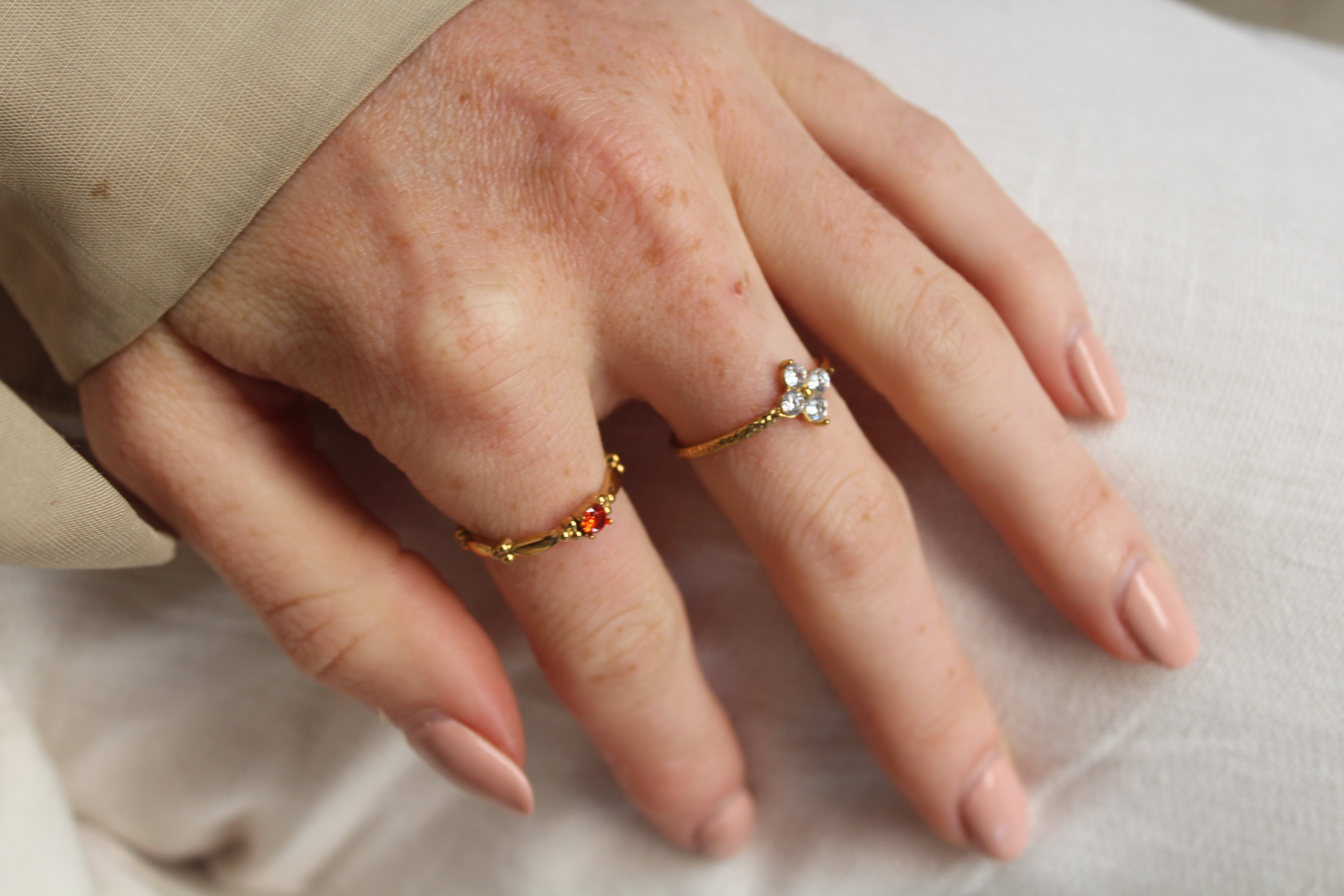 Ida - Ring - Gold Plated