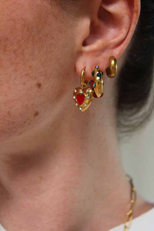 Alba - Studs - Earrings - Stainless Steel