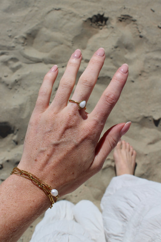 Eloise - Bracelet - 4 couches - Acier inoxydable