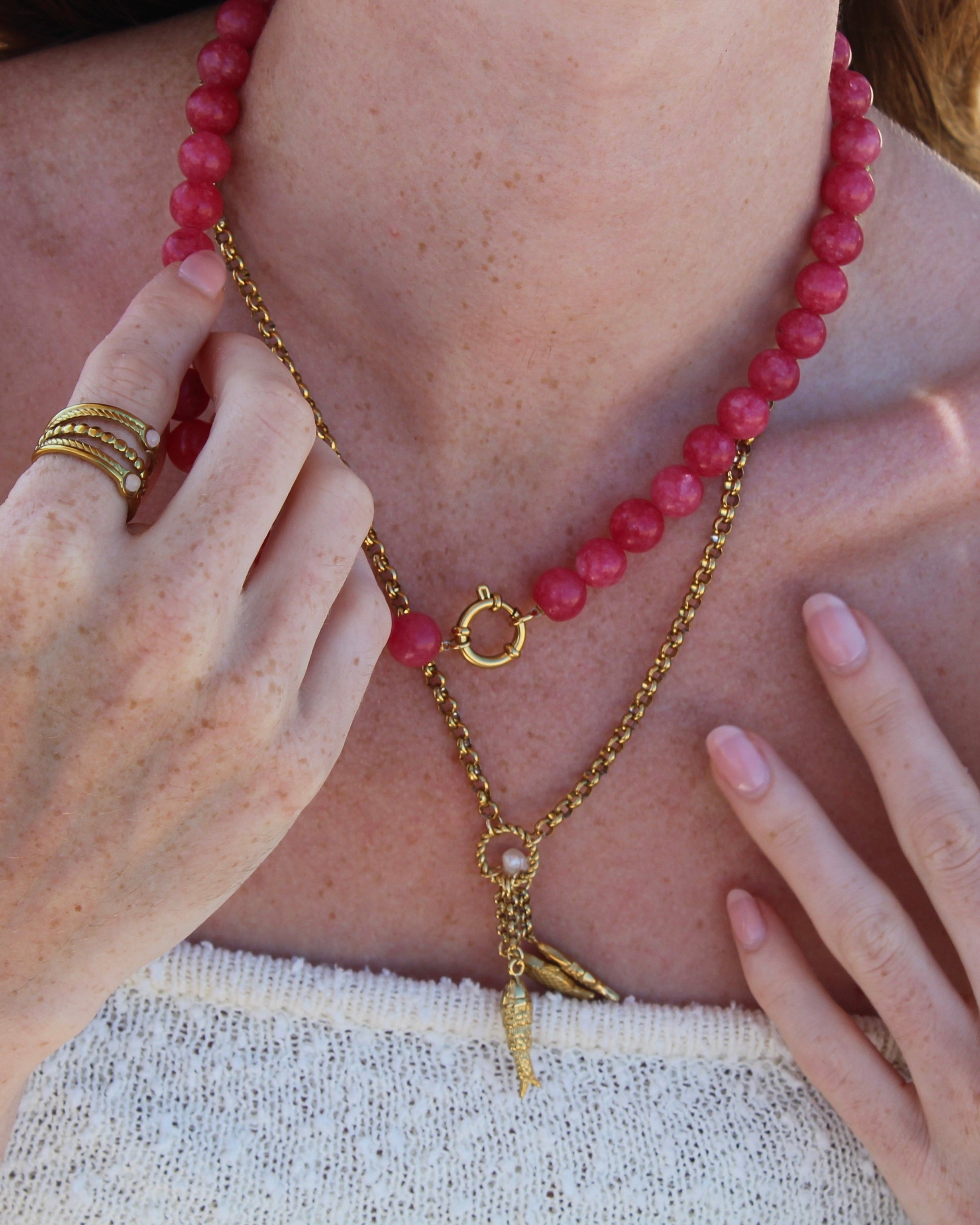 Fish - Collier - Acier inoxydable