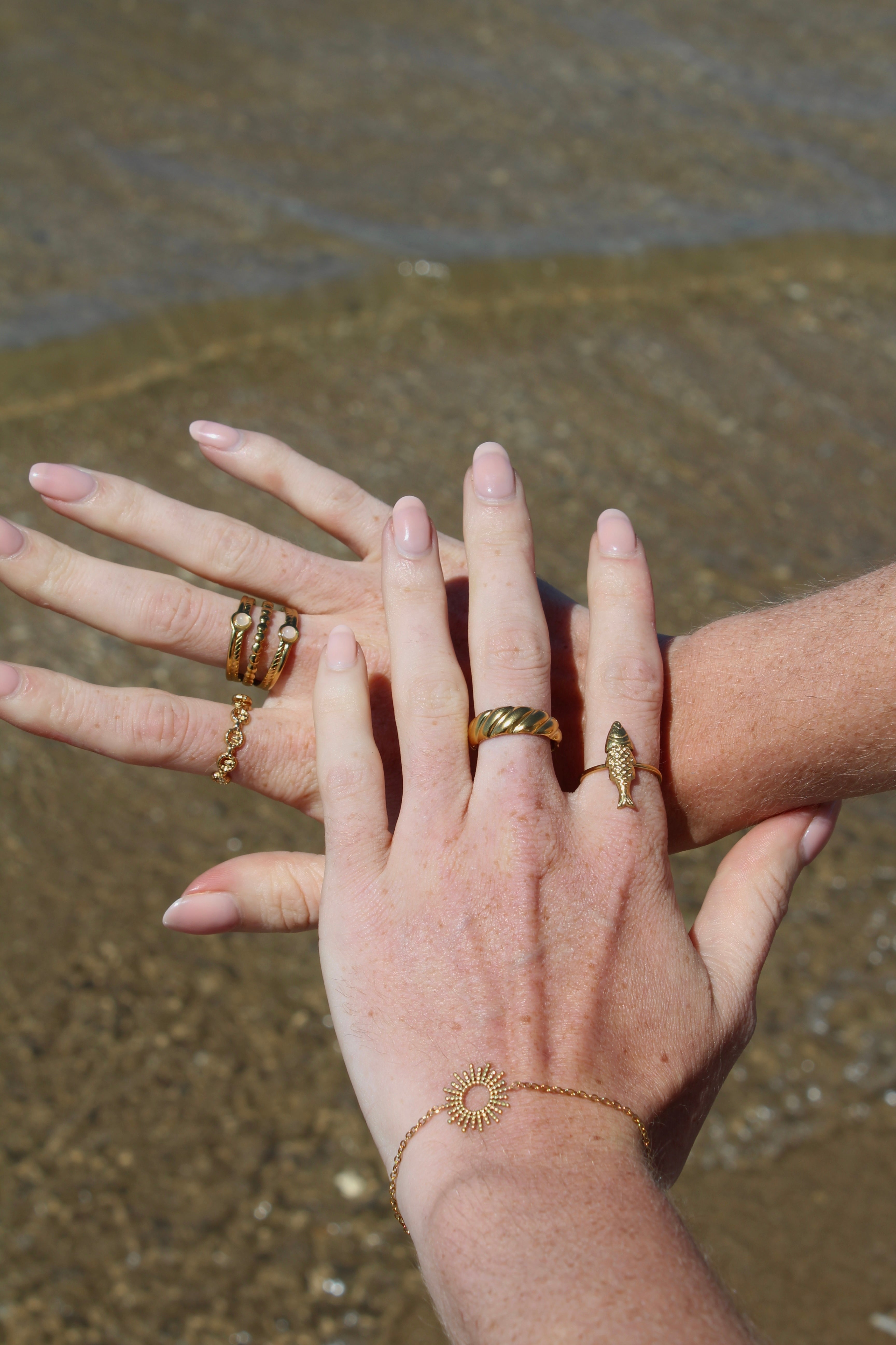 Jeanique - Bague - Acier inoxydable