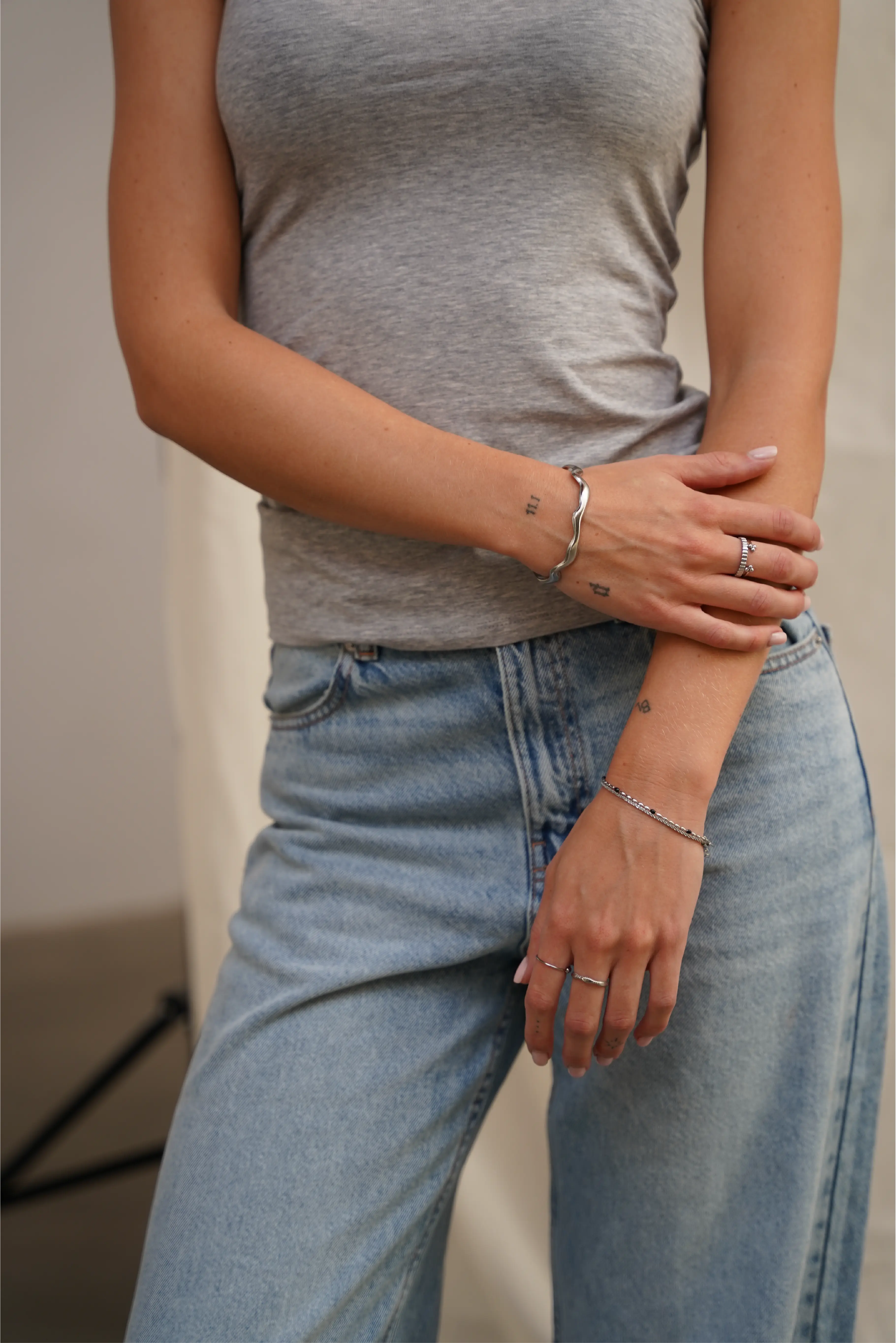 Waves - Bracelet - Acier inoxydable
