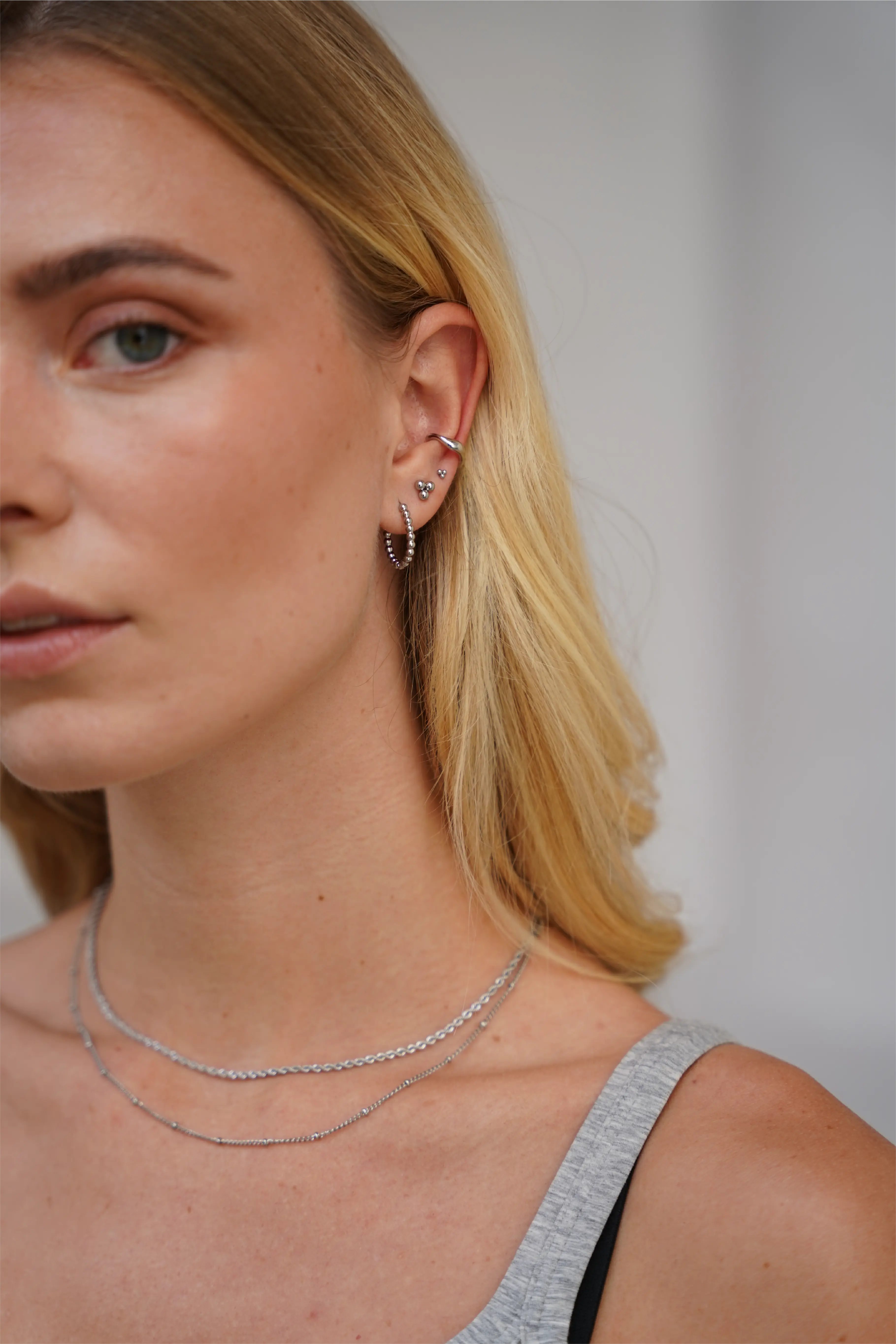 Small Dotted Julia - Boucles d'oreilles - Acier inoxydable
