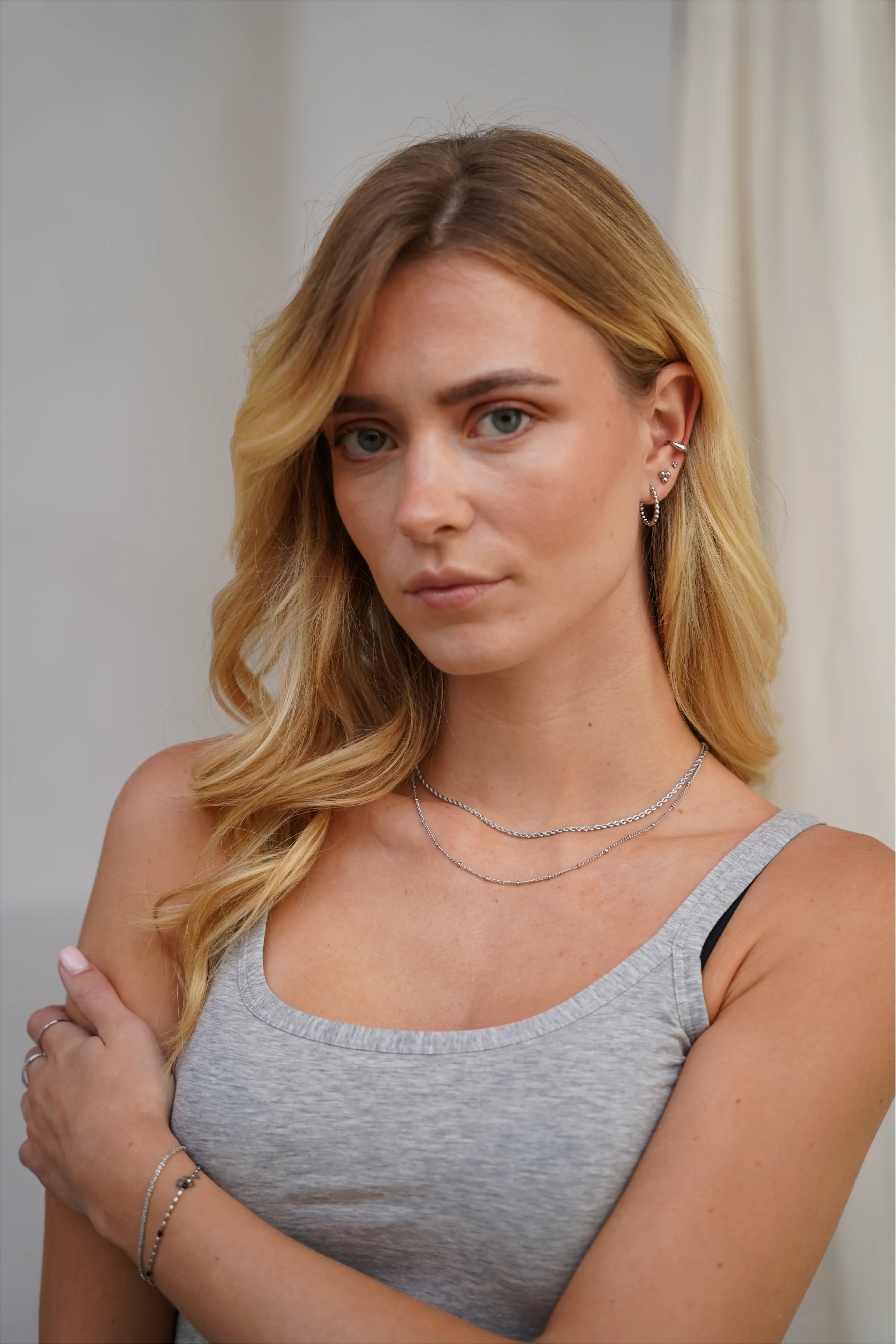 Satellite - Necklace - Stainless Steel