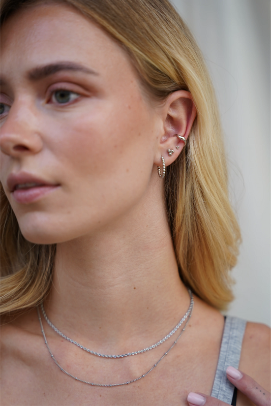 Adriana - Boucle d'oreille - Acier inoxydable