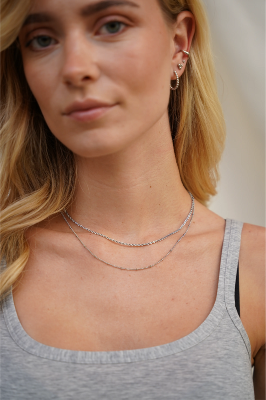 Satellite - Necklace - Stainless Steel
