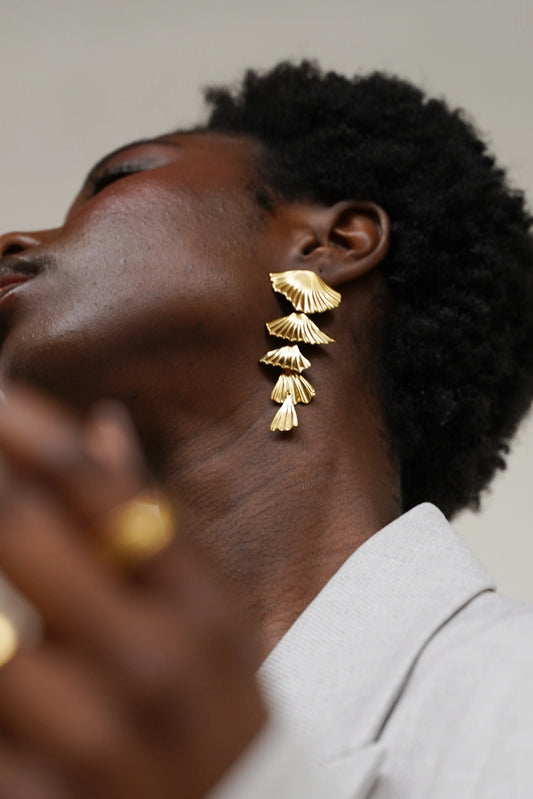 Meava - Boucles d'oreilles - Acier inoxydable