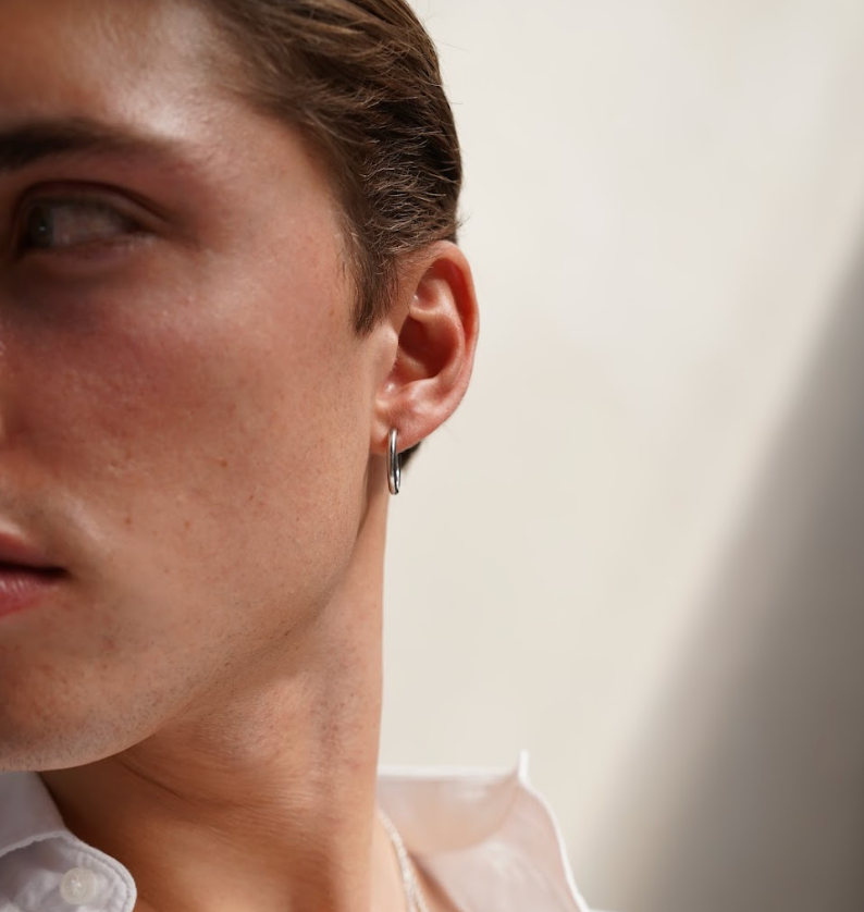 Original - Boucle d'oreille - Clip On - Acier inoxydable