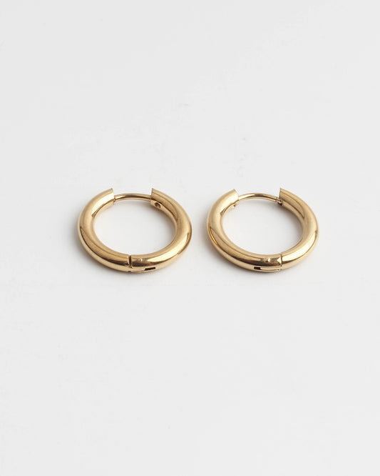 Basic - Boucles d'oreilles - Acier inoxydable