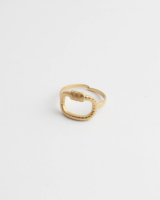 Ava - Bague - Acier inoxydable - Ajustable
