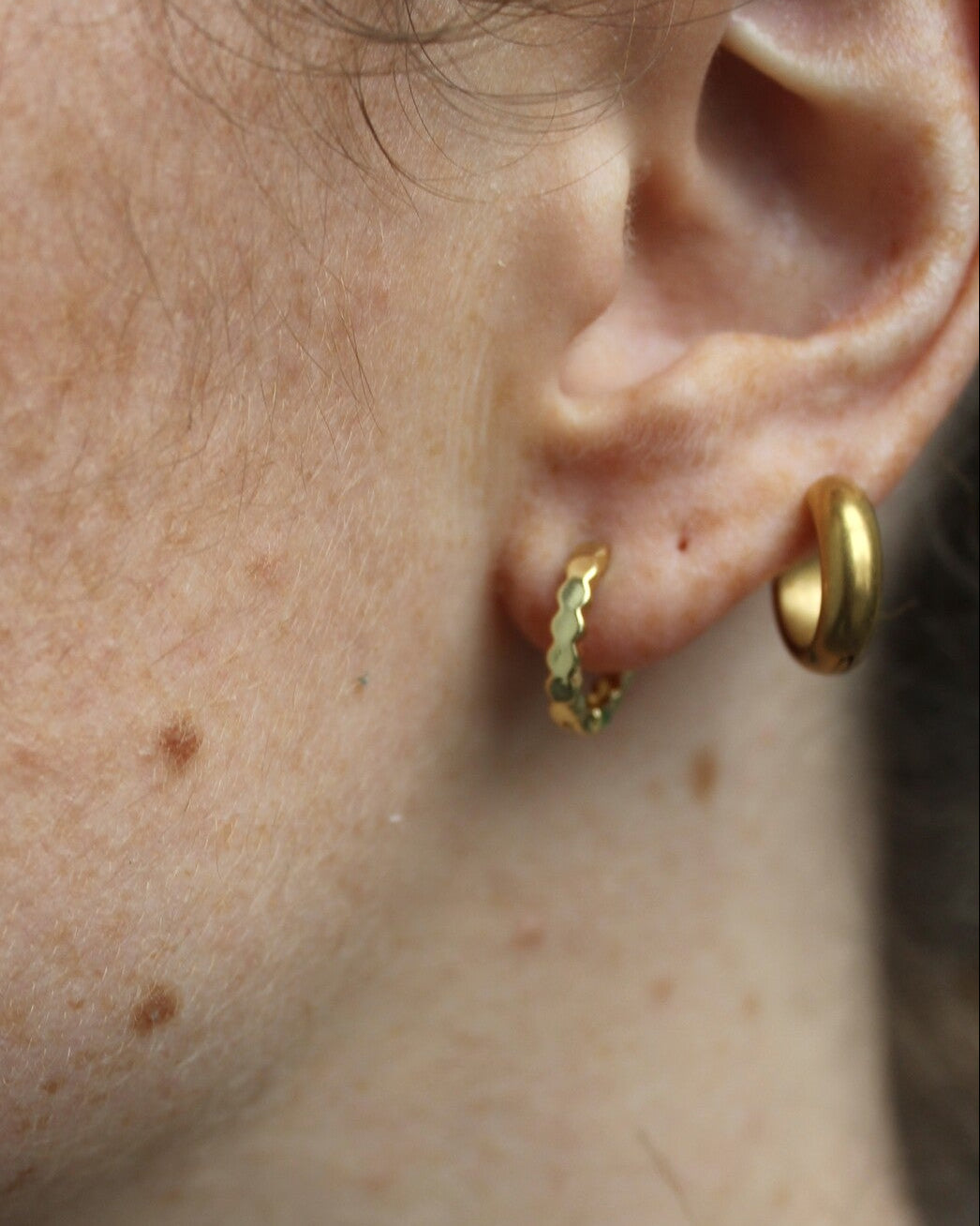 Emma - Boucles d'oreilles - Plaqué