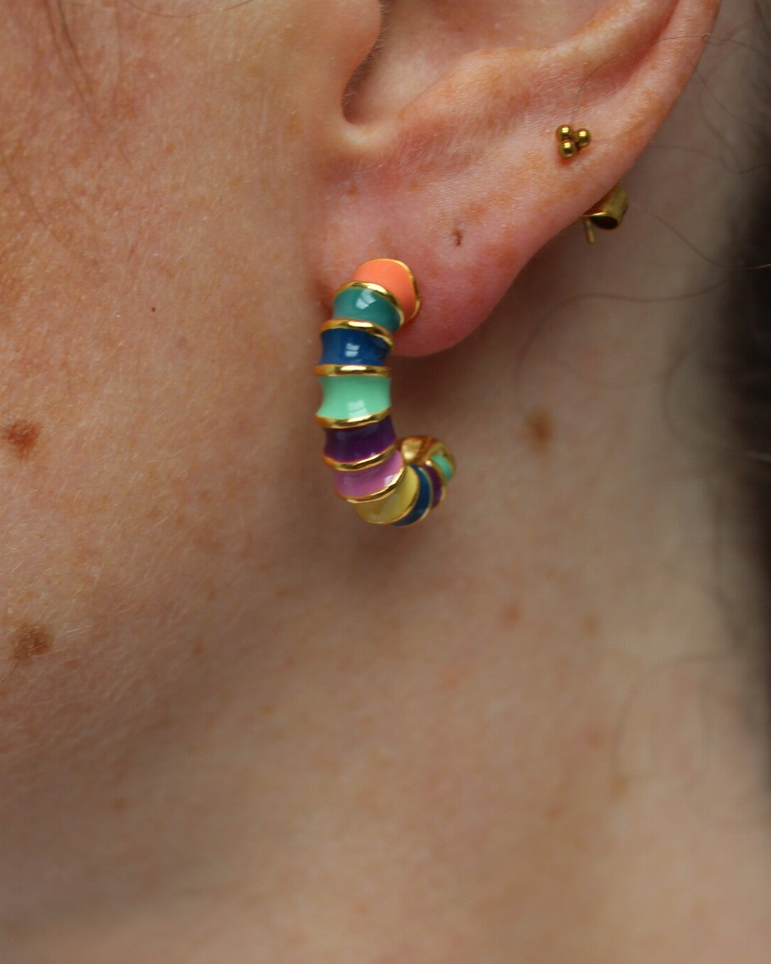 Lirios - Boucles d'oreilles - Acier inoxydable