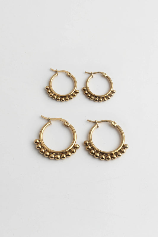 Floortje - Boucles d'oreilles - Acier inoxydable