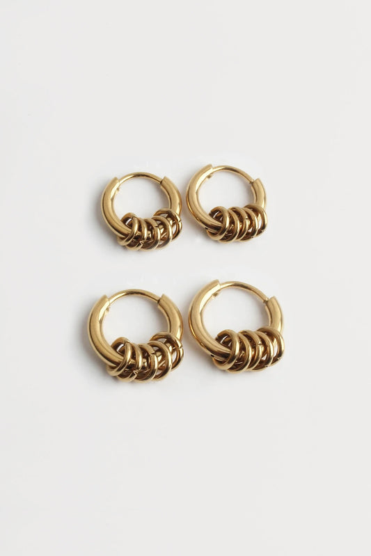 Bali - Boucles d'oreilles - Acier inoxydable