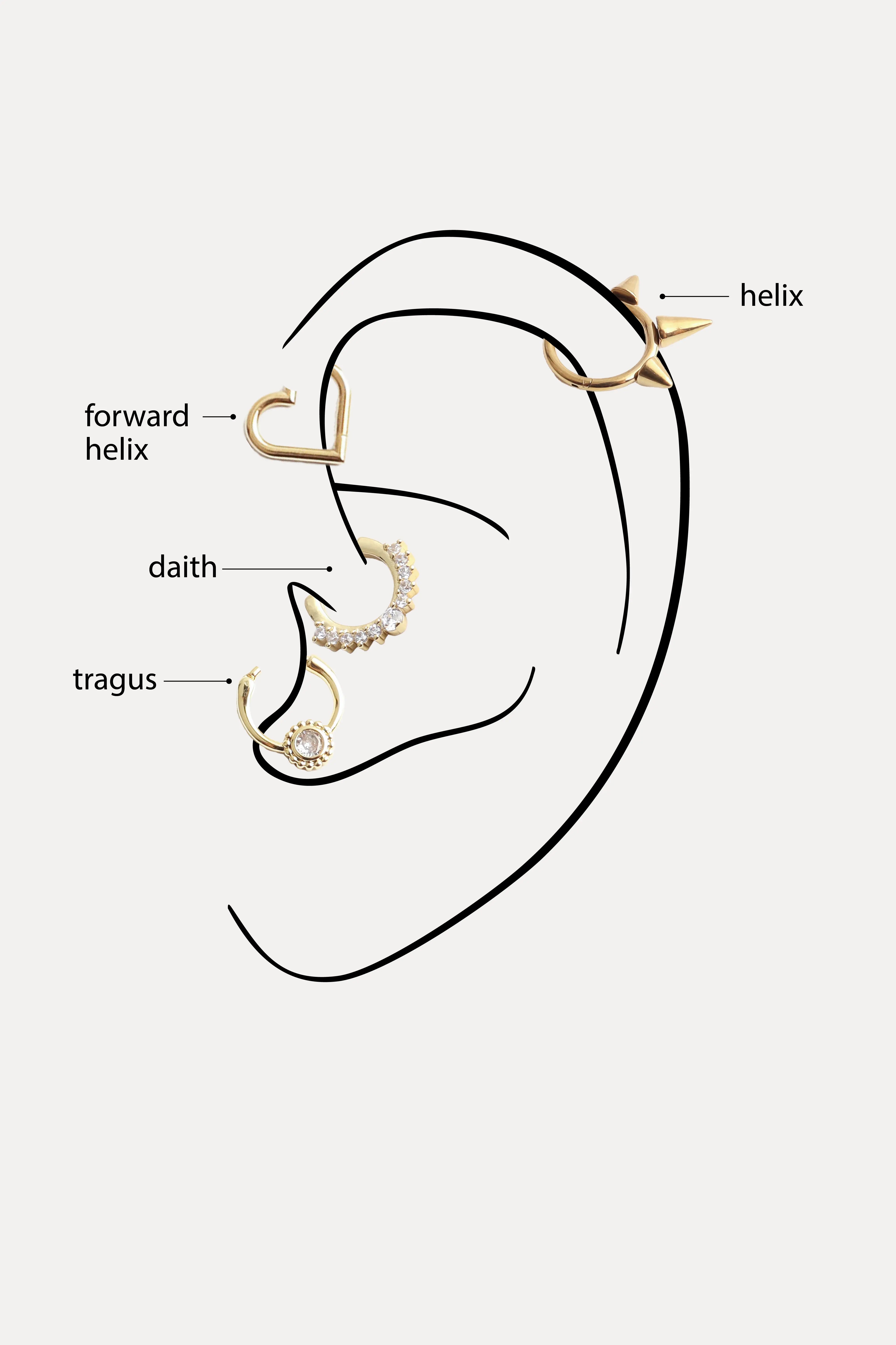 Raven - Piercing – Titane