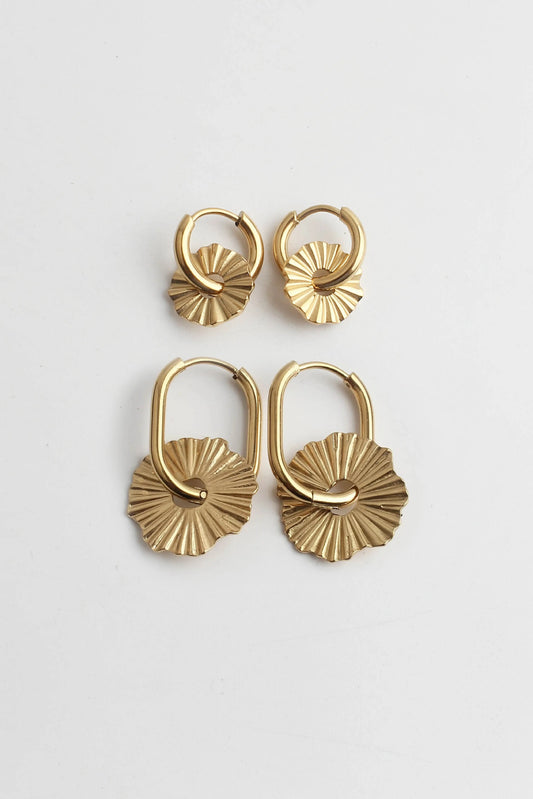 Loya - Boucles d'oreilles - Acier inoxydable