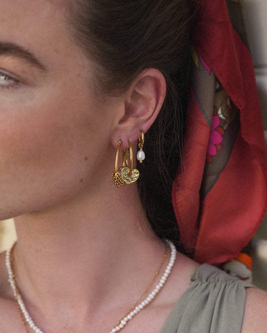 Classy Hoops - Boucles d'oreilles - Acier inoxydable