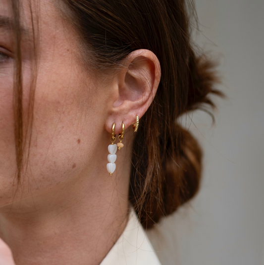 Fierce - Boucles d'oreilles - Plaqué